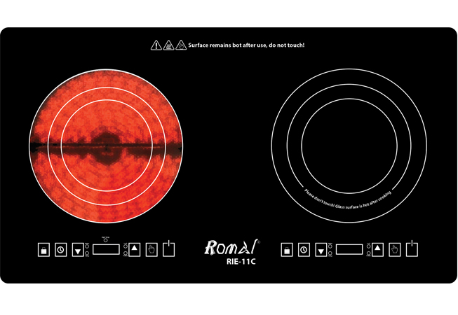 Bếp hỗn hợp điện từ Romal RIE-11C